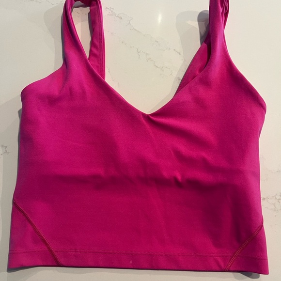 Lululemon Sonic Pink Align Tank - Picture 1 of 3